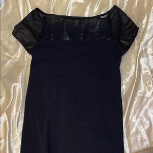 Mesh spandex t shirt